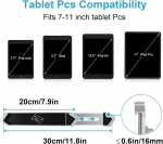 Woleyi vargusvastane tahvelarvuti seinakinnitus, vastupidav lukustatav tahvelarvuti seinahoidik liigendvarrega kioskipoe jaoks ipad pro air mini, samsung galaxy tabs, surface, muudele 7&ndash;11-tollistele tahvelarvutitele