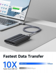 Jsaux usb 3.0 micro b kaabel [1 m + 2 m], usb 3.0 male to micro b andmekaabel v&auml;lisele k&otilde;vakettale, &uuml;hildub toshiba, wd, seagate k&otilde;vakettaga, samsung galaxy s5/note 3/note pro 12.2 jne
