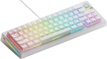 Glorious Gaming Gmmk 3: mehaaniline klaviatuur, kompaktne 65%, modulaarne tihenduss&uuml;steem, doubleshot Pbt klahvikatted, alumiiniumist l&uuml;litiplaat, hot-swap (3/5 kontaktiga), ameerika Qwerty - valge