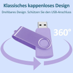 USB pulk Ablaze usb-m&auml;lupulk 128 gb, 5 tk pakis, kiire usb 3.0 m&auml;lupulk, mitmev&auml;rviline p&ouml;&ouml;rlev metallist m&auml;lupulk, 5 tk pakis