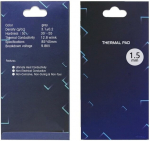 Termopadjad 12.8 W/mk, 85 x 45 x 1.5 mm, silikoonist termopadi jahutusradiaatorile/gpu-le/cpu-le/led-jahutile