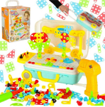 Laste ehituskomplekt - mosaiik, 258 tk