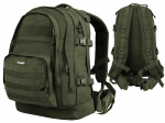 Matkakott Cadet 35L, Texar, 9 sisetaskut, plaastrite paigaldamise paneel, veekindel PVC kate, oliivi&otilde;li