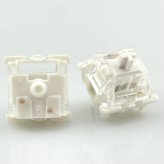 Gateron G White Clear Pro l&uuml;litid, eelnevalt m&auml;&auml;ritud 3-kontaktiline Rgb Smd lineaarne mehaanilise m&auml;nguklaviatuuri jaoks (72 tk pakis, l&auml;bipaistvad)
