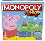 Hasbro Monopoly Junior: Peppa Pig Edition, lauam&auml;ng 2-4 m&auml;ngijale, lastele alates 5. eluaastast