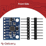 Azdelivery 5 x gy-521 &uuml;hildub mpu-6050 3-teljelise g&uuml;roskoobi ja kiirendusm&otilde;&otilde;turiga, &uuml;hildub arduino ja raspberry pi-ga, sisaldab e-raamatut!