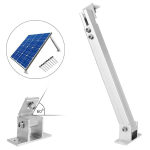 Diealles Shine p&auml;ikesepaneeli kinnituse katusekonksud, 4 tk, alumiiniumist Pv-mooduli kronstein, seinale kinnitus, Pv r&otilde;du elektrijaama kronstein, reguleeritav 10&ndash;60&deg; (ilma teleskoopvarreta)