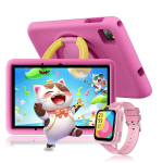 Tahvelarvuti Blackview Tab A6 Kids Android 14 10,1" HD+, 12 GB + 128 GB / SD 1 TB 5100 mAh Educativa, vanemlik juhtimine Roosa + Z10