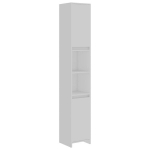 vannitoakapp valge 30 x 30 x 183,5 cm tehispuit CFE1306510