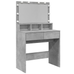 tualettlaud LEDiga, betoonhall, 80 x 41 x 134,5 cm CFE1212784