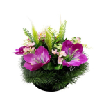 Amaryllise kunstlilledest p&auml;rg