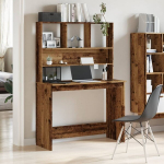 riiulitega kirjutuslaud，arvutilaud, vana puit, 102 x 45 x 148 cm tehispuit CFE3560020