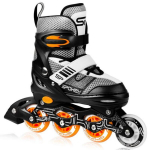 Rulluisud Spokey Arya BK/OR, 38-42, hallid/oranžid