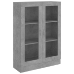 vitriinkapp betoonhall 82,5 x 30,5 x 115 cm tehispuit CFE148088