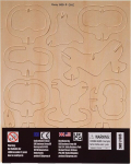 Quay Skeleton puidust meisterdamise komplekt Fsc