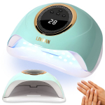 UV LED k&uuml;&uuml;nelamp LIVMAN SUN C3 manik&uuml;&uuml;ri ja pedik&uuml;&uuml;ri jaoks, 288W, 63LEDi