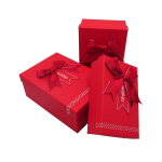 Punased kinkekarbid, 3 tk.