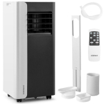 Costway 7000BTU kaasaskantav konditsioneer 3-&uuml;hes, 28㎡, must