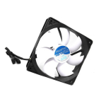 AABCOOLING Super Silent Fan 12 PWM - Vaikne 120mm Arvuti Ventilaator, 63m&sup3;/h &Otilde;huvool, 10-19dB M&uuml;ra Tase FDB Laagritega, PWM Juhtimine, Sobib PC Korpusetele, 400-1600 RPM, Vibratsioonivastased Padjad, universal