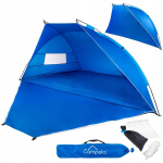 Rannatelk Campela CA0077BLU 2in1, 245 x 130 x 110 cm, UPF50+, sinine