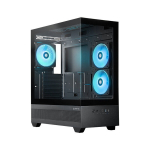 Chieftec korpus VISTA GT-01B-OP (must, Tempered Glass x 2)