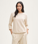 Tom Tailor naiste s&auml;rk 1045536*37372, beež/valge 4068128230637