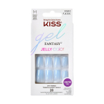 Kunstk&uuml;&uuml;nte n&auml;pun&auml;ited Gel Fantasy helesinine M FJC03C KISS 1tk.