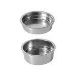 2PCS 51mm roostevabast terasest kohvimasinate filtrikorvi pulberkorvi kohvi p&otilde;hjatu portafilter
