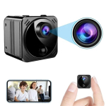 HDeye mini turvakaamera 4K, WiFi, AI infrapunatajaga, must