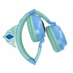 Foldable Bluetooth and wired luminous headset with a design of a tiara from the world of Frozen with limitation of the