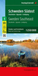 Schweden S&uuml;dost, Stra&szlig;en- und Freizeitkarte 1:250.000, freytag & berndt: Stockholm - Uppsala - Norrk&ouml;ping, Schweden S&uuml;dost, Stra&szlig;en- und Freizeitkarte 1:250.000, freytag & berndt: Stockholm - Uppsala - Norrk&ouml;ping
