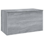 vidaXL hoiukast, hall Sonoma tamm, 84 x 42 x 46 cm, tehispuit