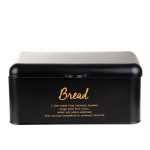 Leivakast | ESCILLE | metall must | 33x19x15 cm | 872841