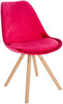 Tool Sofia velvet round, Punane