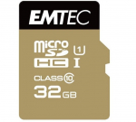 M&auml;lukaart Emtec memory card microSDHC 32GB Class 10 Gold+ (85MB|s 21MB|s)