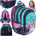 4 sektsiooniga kooliseljakott St. Majewski &ldquo;My Little Friend &ndash; Kitty Party Kitten&rdquo;, 1.&ndash;3. klassi &otilde;pilastele, 22 l