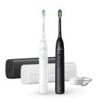 Toothbrush - PHILIPS - HX7109/01 - Sonicare - Double handle Series 5300 - White & Black - Electric