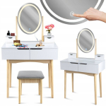 Kosmeetikalaud, Fluxar home, DR-1083, valge