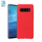 Riff &otilde;huke ja pehme silikoon&uuml;mbris pehme kiuga sees Samsung Galaxy S10 (G973) Red jaoks