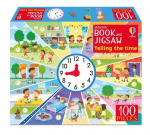 Usborne Book and Jigsaw Telling the Time, Usborne Book and Jigsaw Telling the Time