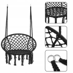 Haigepesa kiik koos padjaga aiakomplekt + boho mount 120cm