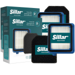 Hepa + vaht tolmuimeja filtri komplekt Electrolux Well Q6 Q7 Q8 4tk.