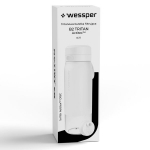 Tritan filterpudel valge 0,7L veepudel koos filtriga Wessper