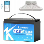 Aku Kepworth 12V 135AH LiFePO4 SMART su Bluetooth