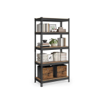 Raskeveo riiul, 30 x 75 x 150 cm, vintage pruun