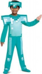 Minecrafti teemantarmor - Maske - 127-136 cm - 7-8 aastat - T&uuml;rkiis