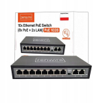 Switch 10 porti 8x PoE 2x Uplink 60W Zenwire 1028 PoE
