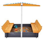 VEVOR liivakast puidust katusega, 1455 &times; 1200 mm