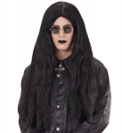 Must pikk vampiiri stiilis parukas