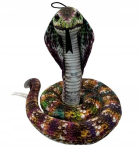 V&auml;rviline snake cobra plush m&auml;nguasi, 30 cm